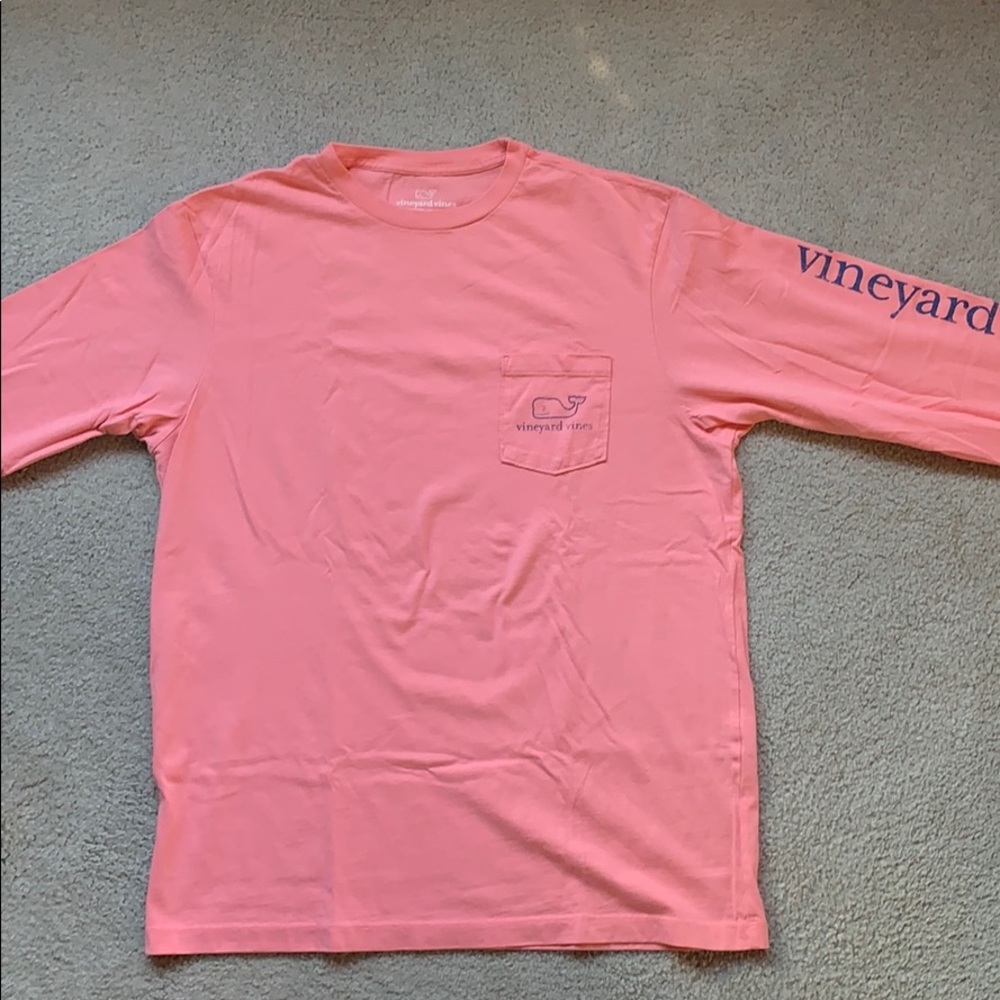 Vineyard Vines Long sleeve pocket tee